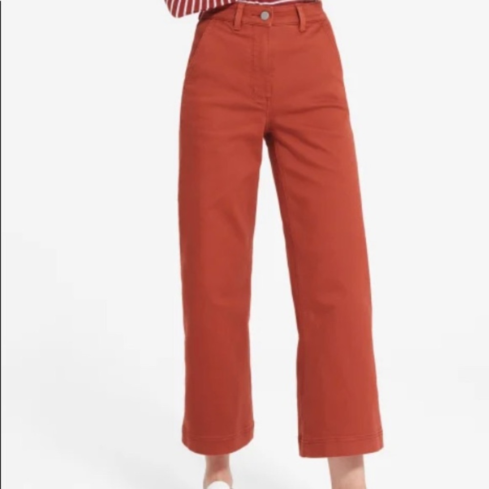 Everlane Wide Leg Crop Pant